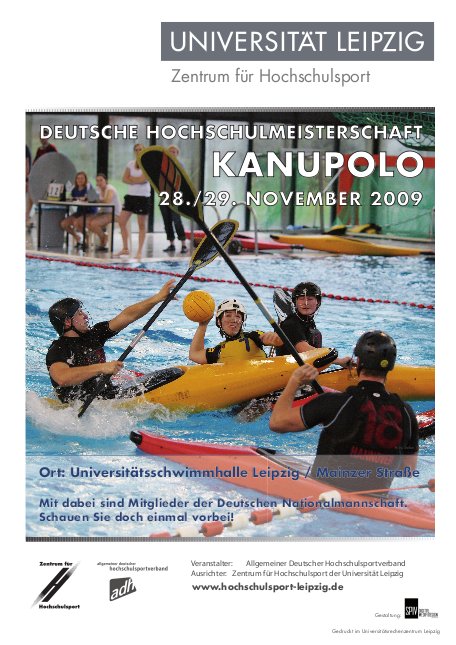 DHM Kanaupolo 2009 in Leipzig